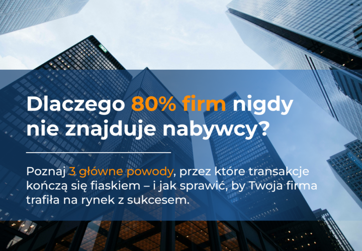 dlaczego nie mogę sprzedać firmy