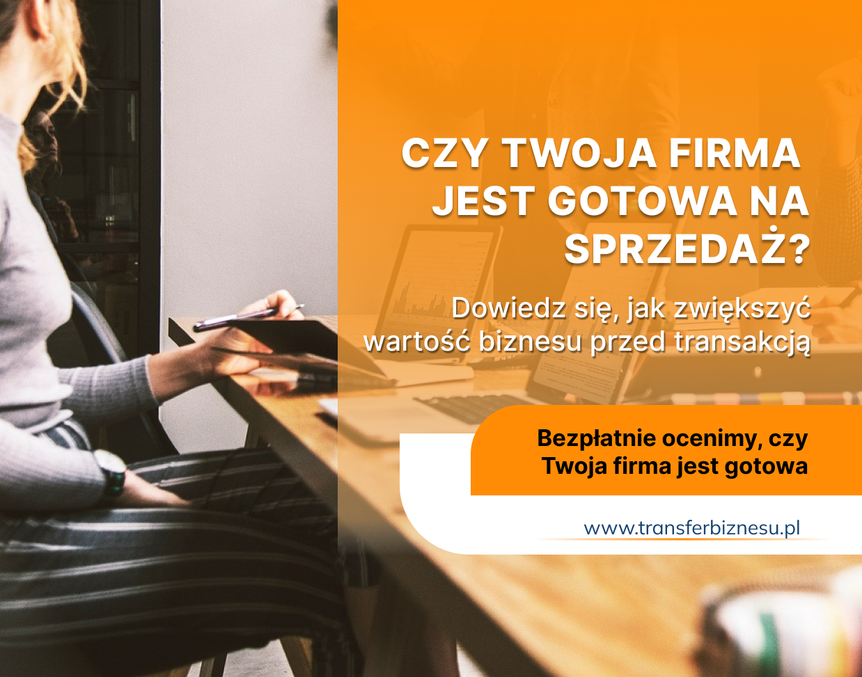 grafika przedstawiająca gotowość firmy do sprzedaży